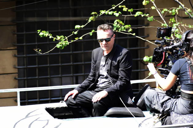 May 13, 2026, Mexico City, Ciudad de Mexico, Mexico: Larry Mullen, member of the Irish band U2, at the filming set for the upcoming music video Street of Dreams in Mexico City Downtown. on May 13, 2026 in Mexico City, Mexico. Mexico City Mexico - ZUMAe321 20260513_zea_e321_027 Copyright: xLuisxBarronx