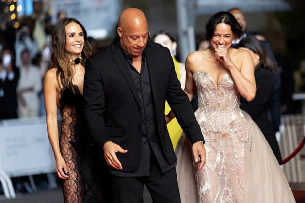 Jordana Brewster, Vin Diesel, Michelle Rodriguez Montée des marches du film The Fast and the Furious lors du 79ème Festival International du Film de Cannes, le 13 mai 2026 Olivier Borde Bestimage Red carpet for The Fast and the Furious at the 79th Cannes International Film Festival on May 13, 2026 Cannes France Copyright: xOLIVIERxBORDEx xBESTIMAGExOLIVIERxBORDEx xBESTIMAGEx