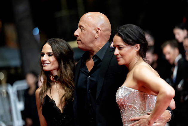 Jordana Brewster, Vin Diesel, Michelle Rodriguez Montée des marches du film The Fast and the Furious lors du 79ème Festival International du Film de Cannes, le 13 mai 2026 Olivier Borde Bestimage Red carpet for The Fast and the Furious at the 79th Cannes International Film Festival on May 13, 2026 Cannes France Copyright: xOLIVIERxBORDEx xBESTIMAGExOLIVIERxBORDEx xBESTIMAGEx