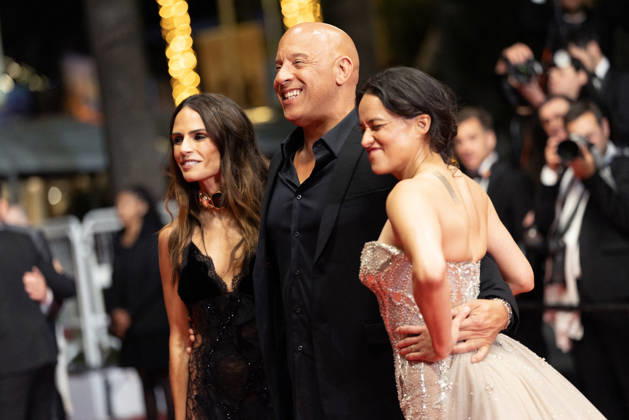 Jordana Brewster, Vin Diesel, Michelle Rodriguez Montée des marches du film The Fast and the Furious lors du 79ème Festival International du Film de Cannes, le 13 mai 2026 Olivier Borde Bestimage Red carpet for The Fast and the Furious at the 79th Cannes International Film Festival on May 13, 2026 Cannes France Copyright: xOLIVIERxBORDEx xBESTIMAGExOLIVIERxBORDEx xBESTIMAGEx