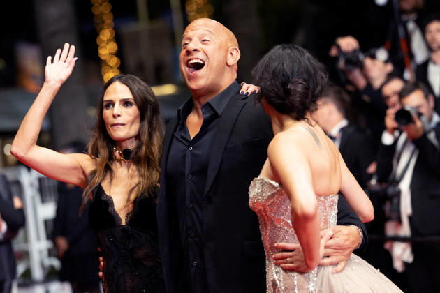 Jordana Brewster, Vin Diesel, Michelle Rodriguez Montée des marches du film The Fast and the Furious lors du 79ème Festival International du Film de Cannes, le 13 mai 2026 Olivier Borde Bestimage Red carpet for The Fast and the Furious at the 79th Cannes International Film Festival on May 13, 2026 Cannes France Copyright: xOLIVIERxBORDEx xBESTIMAGExOLIVIERxBORDEx xBESTIMAGEx