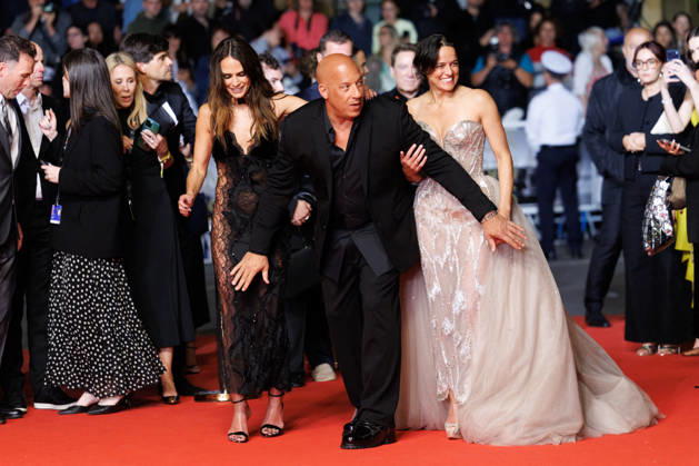 Jordana Brewster, Vin Diesel, Michelle Rodriguez Montée des marches du film The Fast and the Furious lors du 79ème Festival International du Film de Cannes, le 13 mai 2026 Jacovides Moreau Bestimage Red carpet for The Fast and the Furious at the 79th Cannes International Film Festival on May 13, 2026 Cannes France Copyright: xJACOVIDES-MOREAUx xBESTIMAGExJACOVIDES-MOREAUx xBESTIMAGEx