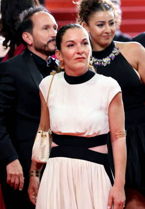 Mickaëlle Paty sister of Samuel Paty Descente des marches du film Labandon lors du 79ème Festival International du Film de Cannes, le 13 mai 2026 Jacovides Moreau Bestimage People leaving the red carpet for Forsaken at the 79th Cannes International Film Festival on May 13, 2026 Cannes France  Copyright: xJACOVIDES-MOREAUx xBESTIMAGExJACOVIDES-MOREAUx xBESTIMAGEx