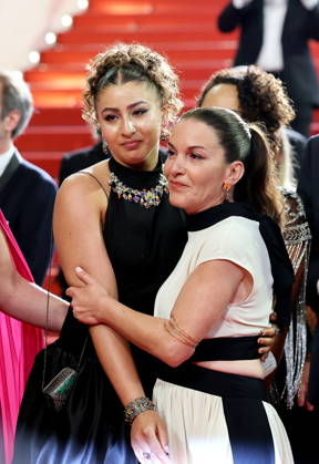 Emma Boumali, Mickaëlle Paty sister of Samuel Paty , Descente des marches du film Labandon lors du 79ème Festival International du Film de Cannes, le 13 mai 2026 Jacovides Moreau Bestimage People leaving the red carpet for Forsaken at the 79th Cannes International Film Festival on May 13, 2026 Cannes France  Copyright: xJACOVIDES-MOREAUx xBESTIMAGExJACOVIDES-MOREAUx xBESTIMAGEx