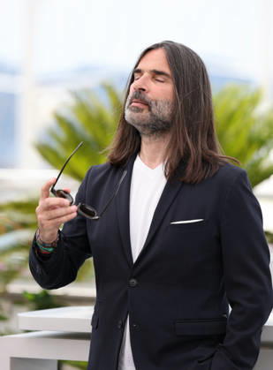 (260514) -- CANNES, May 14, 2026 -- Member of the Un Certain Regard Jury Khaled Mouzanar poses during a photocall at the 79th edition of the Cannes Film Festival in Cannes, southern France, on May 13, 2026. ) FRANCE-CANNES-FILM FESTIVAL-UN CERTAIN REGARD JURY WuxHuiwo 