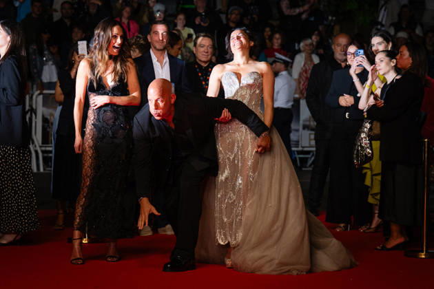 Cannes - The Fast And The Furious Screening LZ Jordana Brewster, Vin Diesel and Michelle Rodriguez attending the The Fast And The Furious screening during the 79th annual Cannes Film Festival at Palais des Festivals on May 13, 2026 in Cannes, France. Photo by Laurent Zabulon ABACAPRESS.COM  Copyright: xZabulonxLaurentx