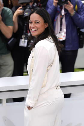 May 13, 2026, Cannes, France: Michelle Rodriguez poses during The Fast And The Furious photocall at the 79th annual Cannes Film Festival at Palais des Festivals on May 13, 2026 in Cannes, France. The Fast And The Furious Photocall - The 79th Annual Cannes Film Festival Cannes France - ZUMAs197 20260513_aaa_s197_214 Copyright: xDanielexCifalax
