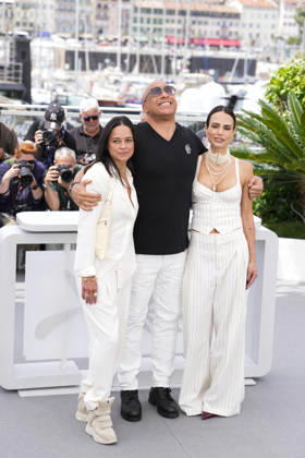 May 13, 2026, Cannes, France: Michelle Rodriguez, Vin Diesel and Jordana Brewster hug during The Fast And The Furious photocall at the 79th annual Cannes Film Festival at Palais des Festivals on May 13, 2026 in Cannes, France. The Fast And The Furious Photocall - The 79th Annual Cannes Film Festival Cannes France  - ZUMAs197 20260513_aaa_s197_245 Copyright: xDanielexCifalax