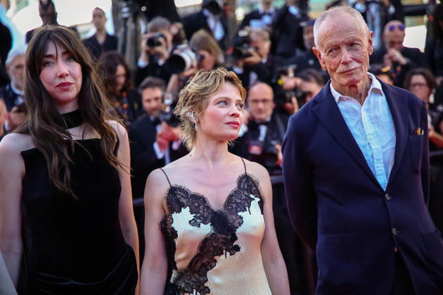 79th Cannes Film Festival - 13 May 2026 Suzanne de Baecque, Mélanie Thierry and Erri De Luca attends the red carpet of La Vie d une Femme at the 79th Cannes Film Festival in Cannes, France. Cannes France Copyright: xMarcoxBaradax xSOPAxImagesx RED CARPET LA VIE D_UNE FEMME-69