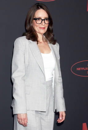 NEW YORK, NY - MAY 13: Tina Fey at the 2026 Netflix Upfront at Sunset Pier 94 Studios on May 13, 2026 in New York City. Copyright: xRWx