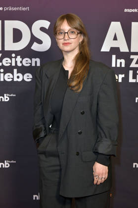 Antonia Jungwirth bei der Preview der ZDF-Dokuserie AIDS - In Zeiten der Liebe im Kino International. Berlin, 13.05.2026