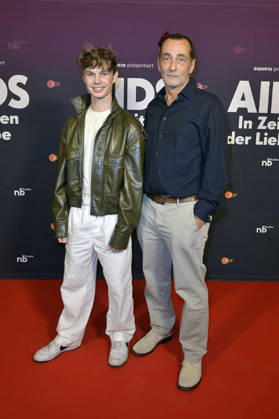 Konrad Damer und Nikolaus Heveker bei der Preview der ZDF-Dokuserie AIDS - In Zeiten der Liebe im Kino International. Berlin, 13.05.2026