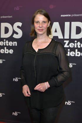 Julia Jäger bei der Preview der ZDF-Dokuserie AIDS - In Zeiten der Liebe im Kino International. Berlin, 13.05.2026