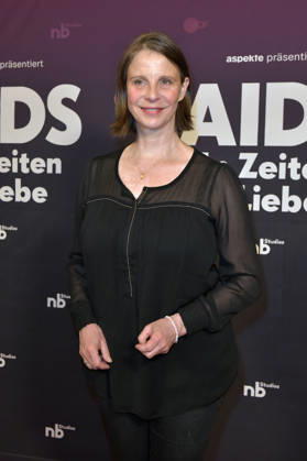 Julia Jäger bei der Preview der ZDF-Dokuserie AIDS - In Zeiten der Liebe im Kino International. Berlin, 13.05.2026