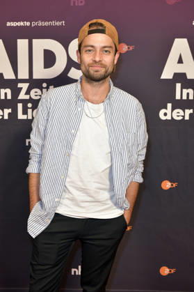 Max Hegewald bei der Preview der ZDF-Dokuserie AIDS - In Zeiten der Liebe im Kino International. Berlin, 13.05.2026