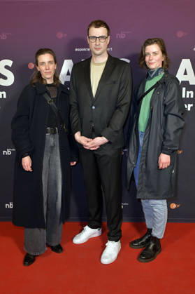 Carolin Haupt, Johannes Nichelmann und Isabel Tetzner bei der Preview der ZDF-Dokuserie AIDS - In Zeiten der Liebe im Kino International. Berlin, 13.05.2026