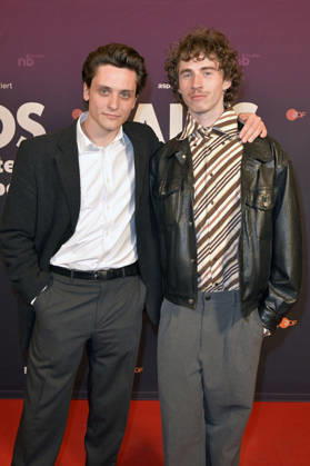 Evangelos Tsarkowistas und Benjamin Viziotis bei der Preview der ZDF-Dokuserie AIDS - In Zeiten der Liebe im Kino International. Berlin, 13.05.2026