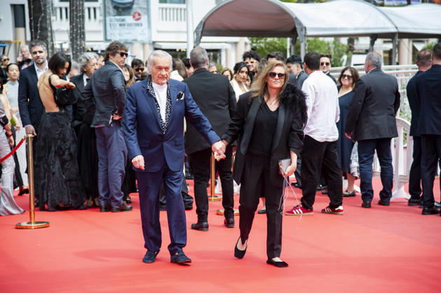 79th Cannes Film Festival Red Carpet of the movie -Nagi Notes- Palais des Festivals - Cannes, France Jerzy Skolimowski;Ewa Piaskowska 79th Cannes Film Festival Red Carpet of the movie -Nagi Notes- Palais des Festivals - Cannes, France 13th May 2026 SGPItalia id 134688_017 *Not Exclusive  Copyright: xSGPx