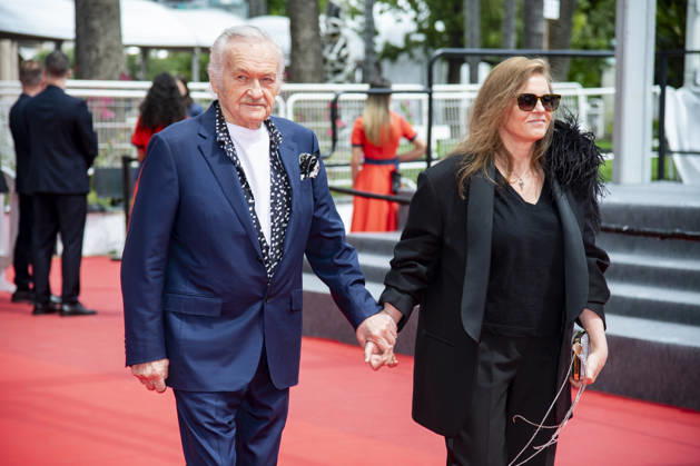 79th Cannes Film Festival Red Carpet of the movie -Nagi Notes- Palais des Festivals - Cannes, France Jerzy Skolimowski;Ewa Piaskowska 79th Cannes Film Festival Red Carpet of the movie -Nagi Notes- Palais des Festivals - Cannes, France 13th May 2026 SGPItalia id 134688_017 *Not Exclusive  Copyright: xSGPx