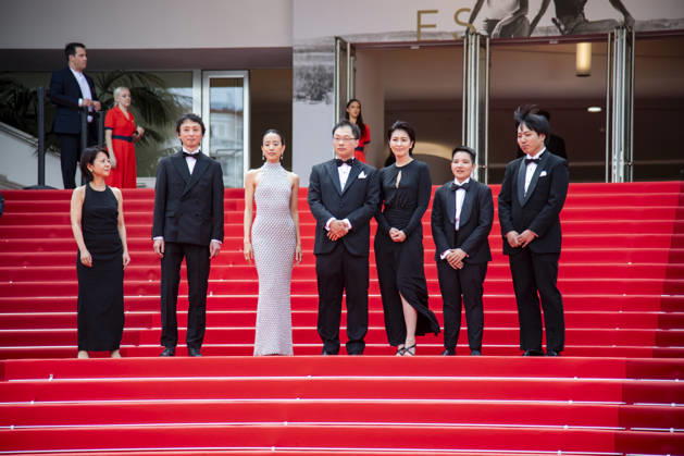 79th Cannes Film Festival Red Carpet of the movie -Nagi Notes- Palais des Festivals - Cannes, France guest;Terutaro Osanai;Shizuka Ishibaschi;Koji Fukada;Takako Matsu;Tan Si En;guest 79th Cannes Film Festival Red Carpet of the movie -Nagi Notes- Palais des Festivals - Cannes, France 13th May 2026 SGPItalia id 134688_017 *Not Exclusive  Copyright: xSGPx