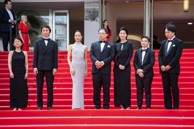 79th Cannes Film Festival Red Carpet of the movie -Nagi Notes- Palais des Festivals - Cannes, France guest;Terutaro Osanai;Shizuka Ishibaschi;Koji Fukada;Takako Matsu;Tan Si En;guest 79th Cannes Film Festival Red Carpet of the movie -Nagi Notes- Palais des Festivals - Cannes, France 13th May 2026 SGPItalia id 134688_017 *Not Exclusive  Copyright: xSGPx