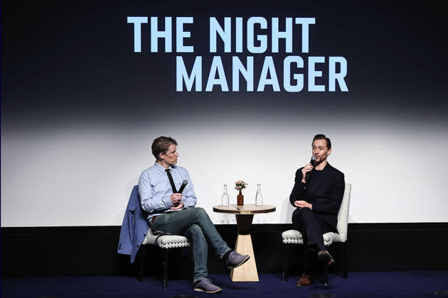 New York special screening of The Night Manager at the The Crosby Hotel Featuring: Joe McGovern and Tom Hiddleston Where: New York, New York, United States When: 13 May 2026 Credit: Dave Allocca Starpix INSTARimages EDITORIAL USE ONLY. NOT FOR USE BY NEWSPAPERS BASED IN THE UK. Copyright: xx instar55690353