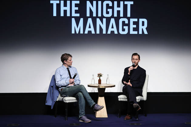 New York special screening of The Night Manager at the The Crosby Hotel Featuring: Joe McGovern and Tom Hiddleston Where: New York, New York, United States When: 13 May 2026 Credit: Dave Allocca Starpix INSTARimages EDITORIAL USE ONLY. NOT FOR USE BY NEWSPAPERS BASED IN THE UK. Copyright: xx instar55690354