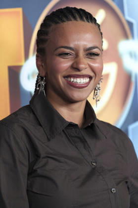 Aminata Belli bei der Premiere der 7. Staffel der Prime Video Comedy-Gameshow LOL: Last One Laughing in der Astor Film Lounge im Arri Kino. München, 13.05.2026