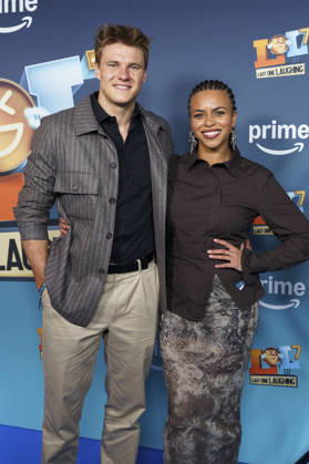 Simon Zachenhuber und Aminata Belli bei der Premiere der 7. Staffel der Prime Video Comedy-Gameshow LOL: Last One Laughing in der Astor Film Lounge im Arri Kino. München, 13.05.2026