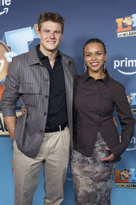Simon Zachenhuber und Aminata Belli bei der Premiere der 7. Staffel der Prime Video Comedy-Gameshow LOL: Last One Laughing in der Astor Film Lounge im Arri Kino. München, 13.05.2026