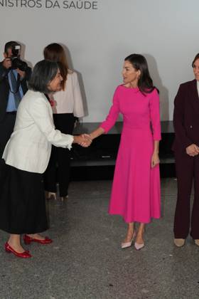 Spanish Queen Letizia attending the 17 edition of Encuetro iberoamericano sobre enfermedades raras in Madrid on Thursday, 14 May 2026. Cordon Press