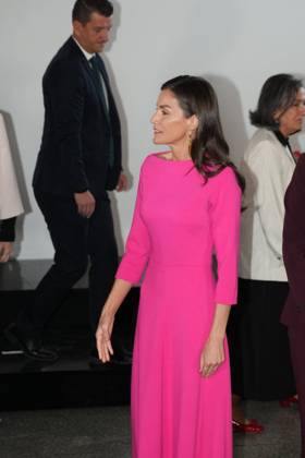 Spanish Queen Letizia attending the 17 edition of Encuetro iberoamericano sobre enfermedades raras in Madrid on Thursday, 14 May 2026. Cordon Press