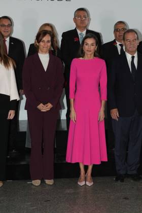 Spanish Queen Letizia attending the 17 edition of Encuetro iberoamericano sobre enfermedades raras in Madrid on Thursday, 14 May 2026. Cordon Press
