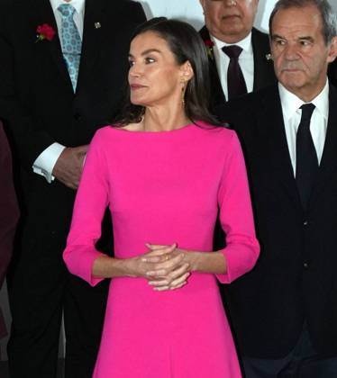 Spanish Queen Letizia attending the 17 edition of Encuetro iberoamericano sobre enfermedades raras in Madrid on Thursday, 14 May 2026. Cordon Press