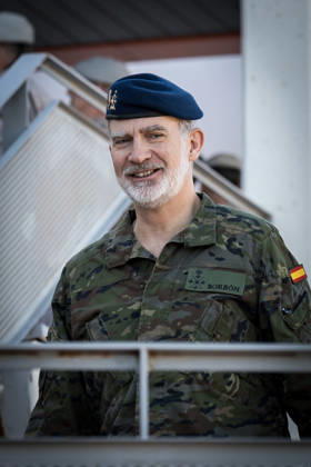 King Felipe VI oversees the digital defense capabilities of the Joint Cyberspace Command at Retamares King Felipe VI during the visit to the facilities of the Joint Cyberspace Command MCCE at the Retamares Base, May 14, 2026, in Pozuelo de Alarcón, Madrid Spain The monarch learns first-hand about the advanced surveillance and cyber threat response systems that protect military information networks and guarantee national digital security 14 MAY 2026 Diego Radamé Pozuelo de Alarcon, Madrid Pozuelo de Alarcon, Madrid Spain  Copyright: xDiegoxRadamÃ sx 7522072
