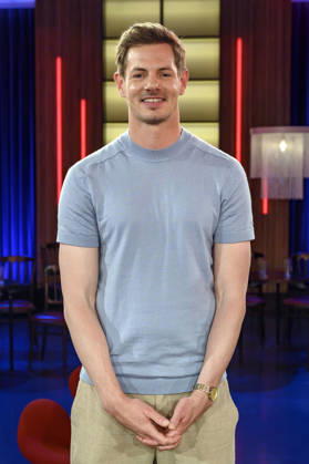 Alex Schlüter bei der Aufzeichnung der WDR-Talkshow Kölner Treff im WDR Studio BS 3. Köln, 13.05.2026