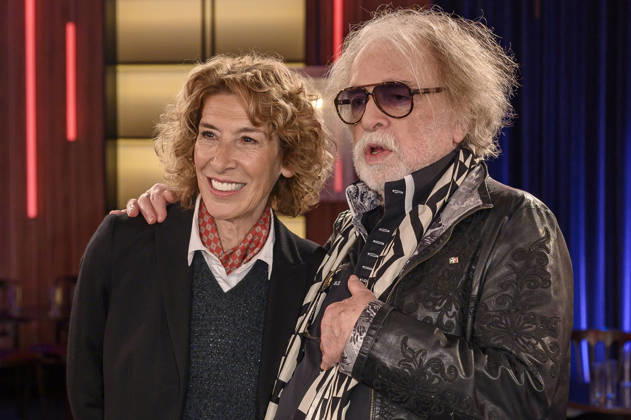 Adele Neuhauser und Bernhard Paul bei der Aufzeichnung der WDR-Talkshow Kölner Treff im WDR Studio BS 3. Köln, 13.05.2026