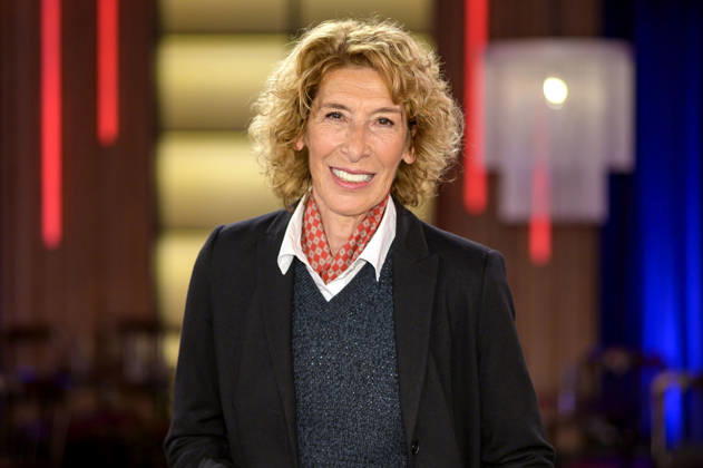 Adele Neuhauser bei der Aufzeichnung der WDR-Talkshow Kölner Treff im WDR Studio BS 3. Köln, 13.05.2026