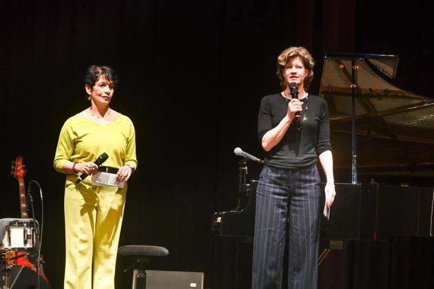 ** NUR FÜR REDAKTIONELLE ZWECKE ** EDITORIAL USE ONLY **<p>Tagrid Yousef, Kulturdezernentin der Stadt Dinslaken und Katrin Zagrosek ,Intendantin des Klavier-Festival Ruhr eröffnen den Abend. Pianist Alfredo Rodriguez tritt am Mittwoch, 13. Mai 2026, mit seinem Trio in Dinslaken auf. Das Alfredo Rodriguez Trio wird vervollständigt durch Michael Olivera am Schlagzeug und Yarel Hernandez am Bass. Das Klavierfestival Ruhr gastiert zum ersten Mal in Dinslaken. Dinslaken Copyright: MarkusxWeissenfels