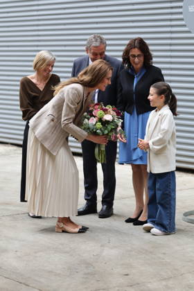 . 14 05 2026. Reggio Emilia, Italy. Kate Middleton, the Princess of Wales, arriving at a creative resource centre in Reggio Emilia in Italy, on day two of her visit to Italy.  xStephenxLockx xi-Imagesx IIM-26770-0011