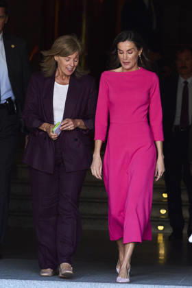 Queen Letizia attends Opening of the 17th Ibero-American Conference of Health Ministers Queen Letizia of Spain, Marta Carazo, Chief of Queen Letizia™ Secretary attends Opening of the 17th Ibero-American Conference of Health Ministers at Royal Theatre on May 14, 2026 in Madrid, Spain Photo by IMAGO MPG Madrid Royal Theatre Madrid Spain  Copyright: xMPGx