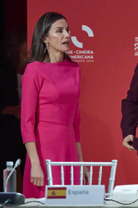 May 14, 2026, Madrid, Madrid, Spain: QUEEN LETIZIA of Spain attends the 17th Ibero-American conference of Health Ministers Madrid Spain  - ZUMAc260 20260514_zep_c260_001 Copyright: xMikexChicorrox