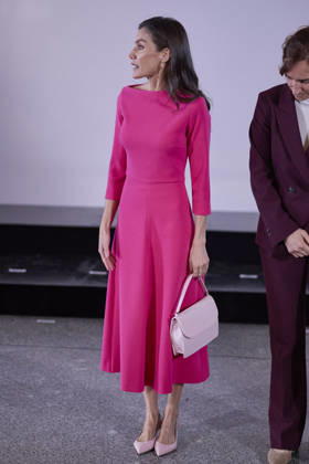 May 14, 2026, Madrid, Madrid, Spain: QUEEN LETIZIA of Spain attends the 17th Ibero-American conference of Health Ministers Madrid Spain  - ZUMAc260 20260514_zep_c260_009 Copyright: xMikexChicorrox