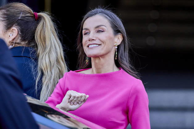 May 14, 2026, Madrid, Madrid, Spain: QUEEN LETIZIA of Spain attends the 17th Ibero-American conference of Health Ministers Madrid Spain  - ZUMAc260 20260514_zep_c260_017 Copyright: xMikexChicorrox