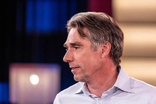 Kölner Treff am 15. Februar 2026. Im Bild Michael Stich, ehemaliger deutscher Tennisprofi und Olympiasieger. Susan Link und Micky Beisenherz sind neugierig und befragen ihre Gäste auf ihre ganz eigene Art mit wie immer spannenden Gesprächen. Köln Nordrhein-Westfalen Deutschland