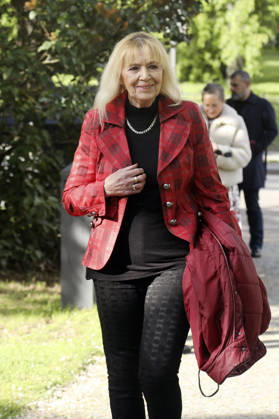 Cindy Berger bei der Show Unkaputtbar - 90 Jahre Hallervorden im Schlosspark Theater. Berlin, 13.05.2026