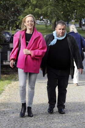 Judith Richter mit Gast bei der Show Unkaputtbar - 90 Jahre Hallervorden im Schlosspark Theater. Berlin, 13.05.2026