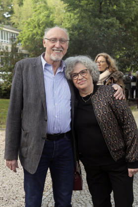 Harald Effenberg mit Ehefrau Nina bei der Show Unkaputtbar - 90 Jahre Hallervorden im Schlosspark Theater. Berlin, 13.05.2026