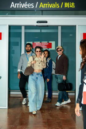 Becky Armstrong arrives at the Nice airport ahead of the 79th Cannes Film Festival, France, on May 14, 2026 Laetitia Notarianni Bestimage Celebs arrive at the Nice airport ahead of the 79th Cannes Film Festival, France, on May 14, 2026 Nice France Copyright: xLaetitiaxNotarianni BestimagexLaetitiaxNotarianni Bestimagex