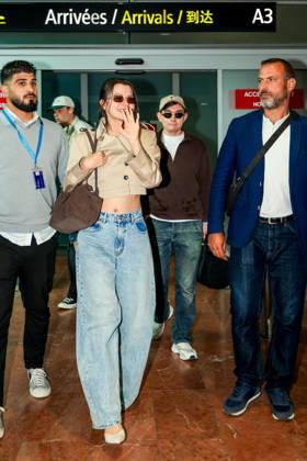 Becky Armstrong arrives at the Nice airport ahead of the 79th Cannes Film Festival, France, on May 14, 2026 Laetitia Notarianni Bestimage Celebs arrive at the Nice airport ahead of the 79th Cannes Film Festival, France, on May 14, 2026 Nice France Copyright: xLaetitiaxNotarianni BestimagexLaetitiaxNotarianni Bestimagex